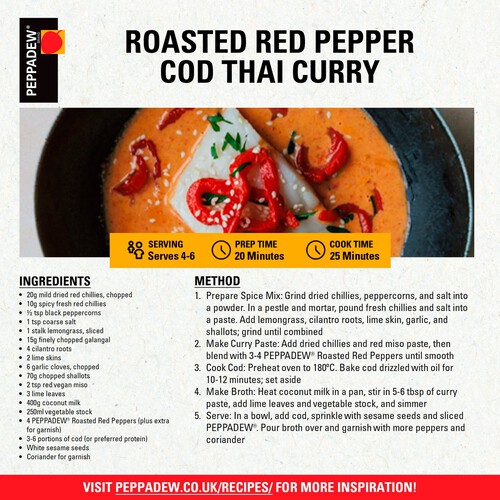 Peppadew Red Roasted Peppers (465g)