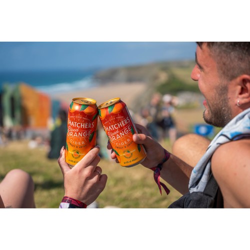 Thatchers Blood Orange Cider Cans 