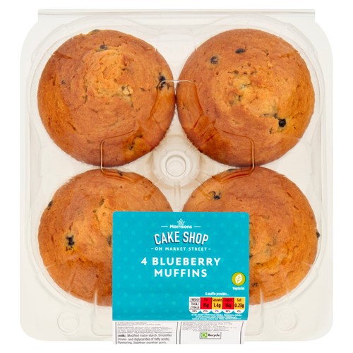Morrisons blueberry muffins
