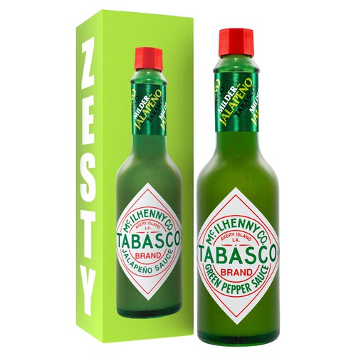 Tabasco Mild Green Hot Pepper Sauce 