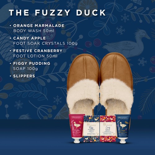 Baylis & Harding The Fuzzy Duck Winter Wonderland Slipper Gift Set