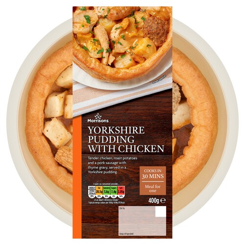 Morrisons Traditional Filled Yorkshire Pudding With Chicken