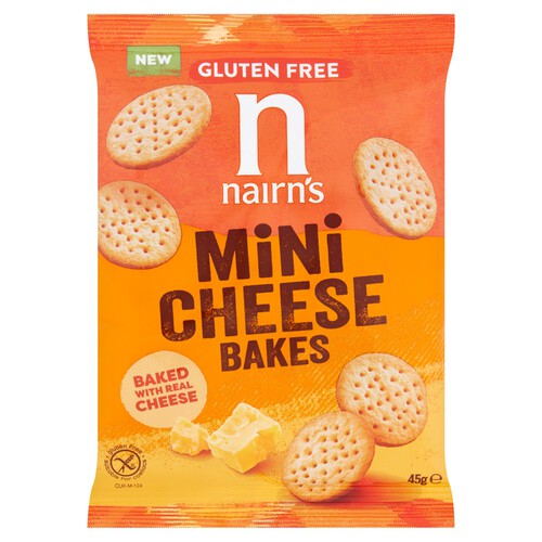 Nairns Gluten Free Mini Cheese Bakes 