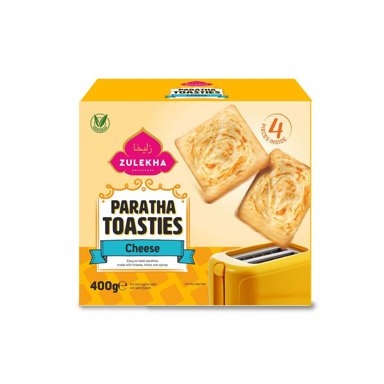 Zulekha Paratha Toasties Cheese