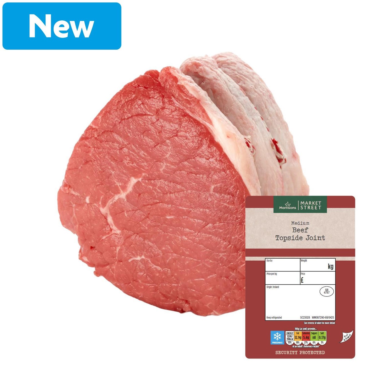 Morrisons Beef Topside Joint Medium