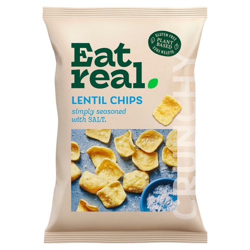 Eat Real Sea Salt Lentil Chips 