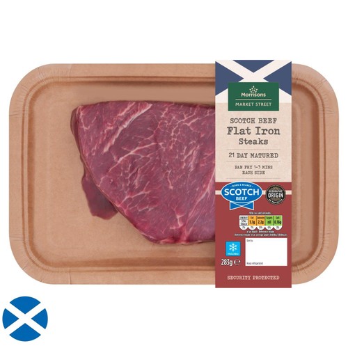Morrisons Scotch Flat Iron Steak 283g