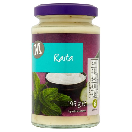 Morrisons raita yoghurt mint sauce