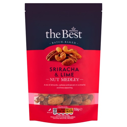 Morrisons The Best Sriracha & Lime Nut Medley 150g