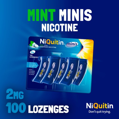 NiQuitin Mini Mint 2.0mg 