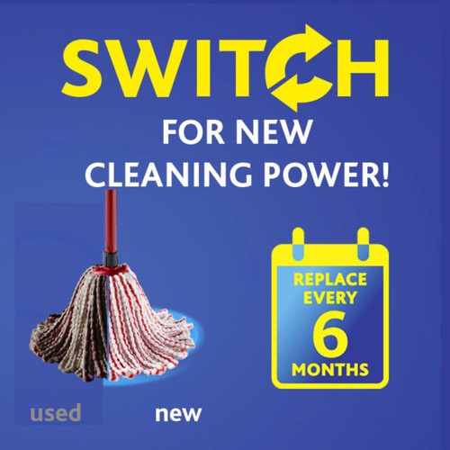 Vileda Supermocio Microfibre & Power Xl Mop