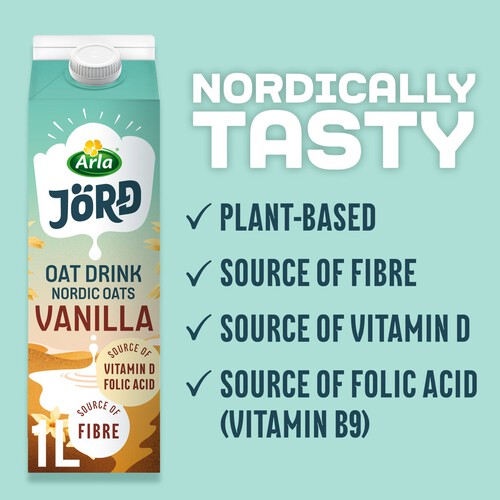 Arla Jord Chilled Oat & Vanilla Drink