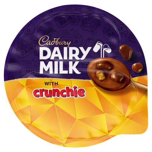 Cadbury Pots of Joy Dairy Milk with Crunchie  75g