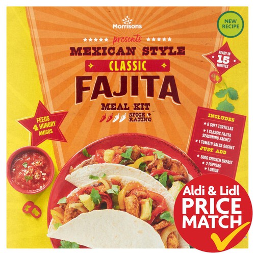 Morrisons Fajita Kit