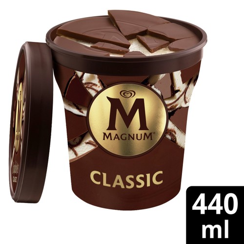 Magnum Classic Ice Cream Tub 440ml