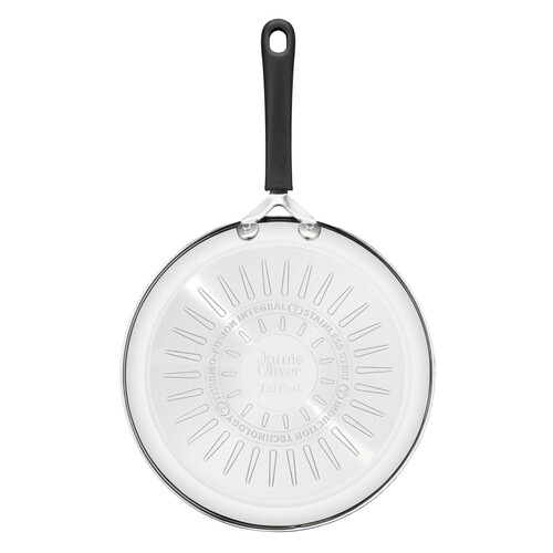 Jamie Oliver By Tefal Home Cook Stainless Steel Frypan 28cm