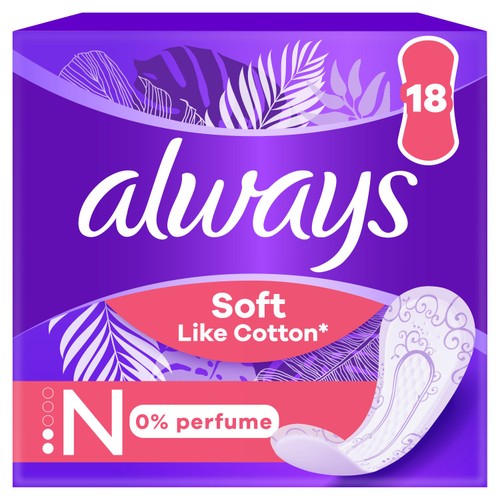Always Dailies Normal Soft Like Cotton Liners 