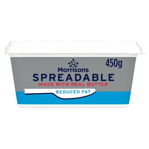 Morrisons Reduced Fat Spreadable with Real Butter