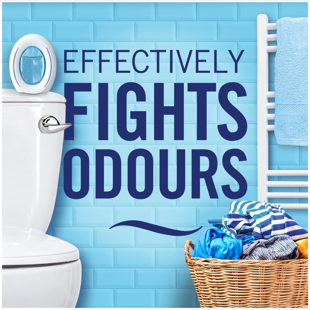 Febreze Bathroom Cotton Fresh Air Freshener - Morrisons Online ...
