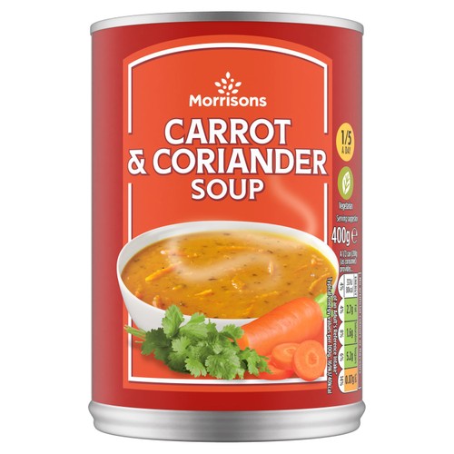 Morrisons Carrot & Coriander Soup 