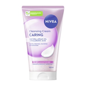 NIVEA Gentle Cream Face Wash for Dry Skin