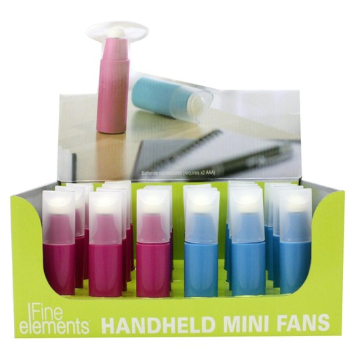 Fine Elements Mini Handheld Fan With Alkaline Battery