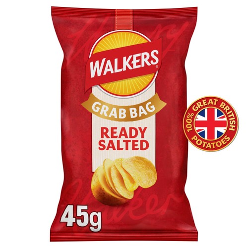 Walkers Ready Salted Crisps 