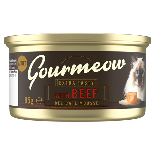 Morrisons Adult Cat Premium Luxury Food Beef