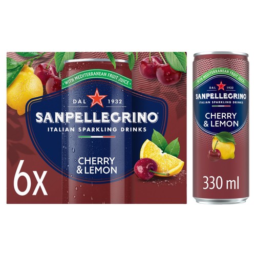 San Pellegrino Cherry Lemon 6x330ml