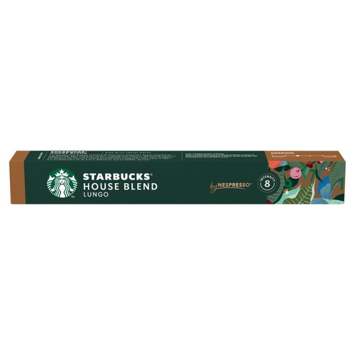 Starbucks By Nespresso Medium House Blend 10 Pods 52G