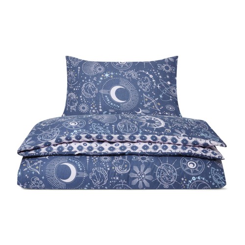 Nutmeg Home Zodiac Dreams Print Easy Care Duvet Set Single