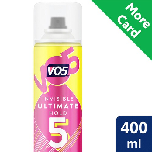  VO5 Invisible Ultimate Hold Hairspray