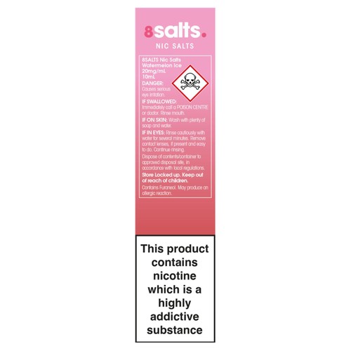 8Salts Nic Salts 20mg Watermelon Ice 10ml