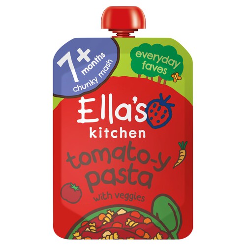 Ella's Kitchen Organic Tomato-y Pasta Baby Food Pouch 7+ Months