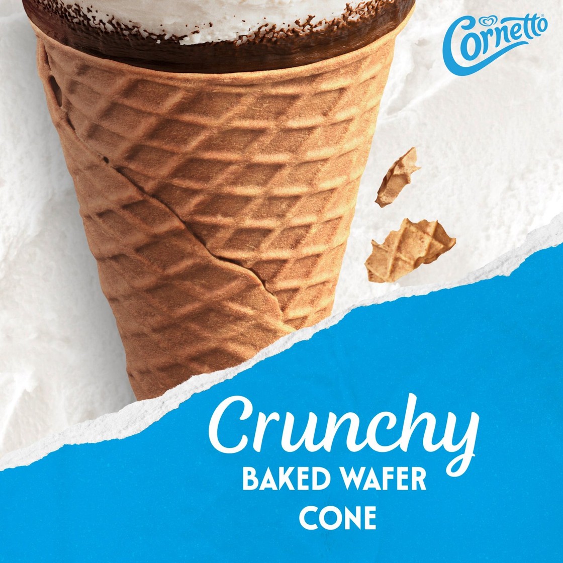 Cornetto Classico Ice Cream Cones 6 X 90ml Morrisons Online Groceries 