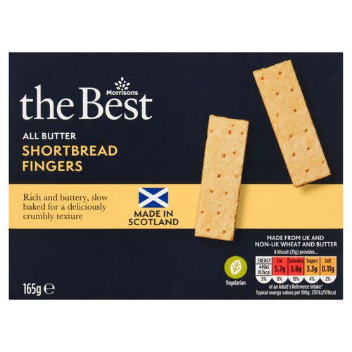 Morrisons The Best All Butter Shortbread Fingers