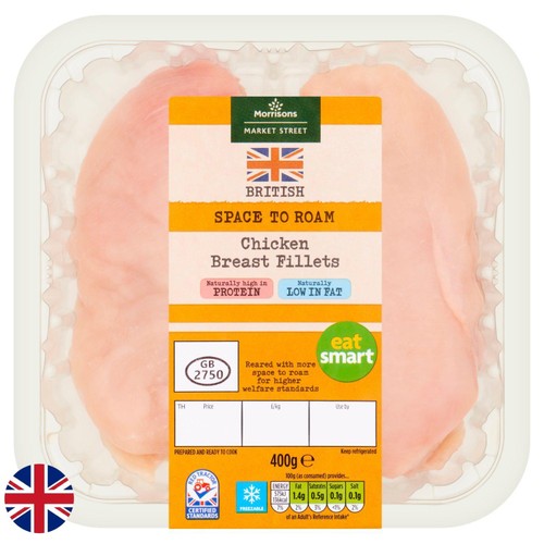Morrisons british chicken breast fillets