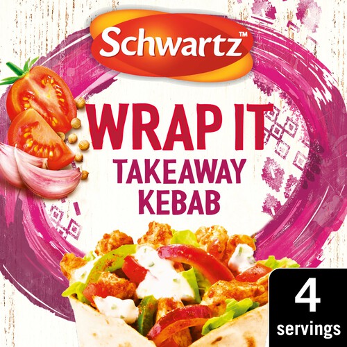 Schwartz Wrap It Takeaway Kebab