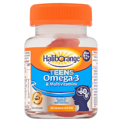 Haliborange Omega 3 Teen Softies 30's Orange