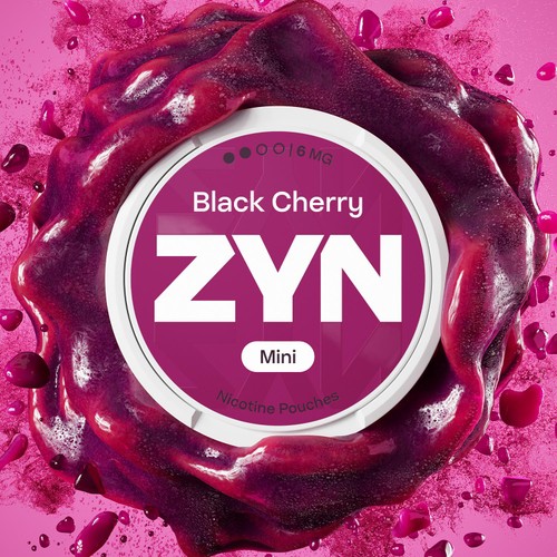 ZYN Black Cherry 6mg Nicotine Pouches