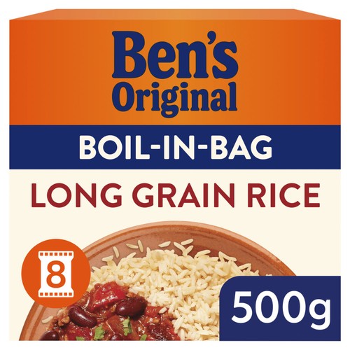 Ben's Original Boil-In-Bag Long Grain Rice 8 Bags