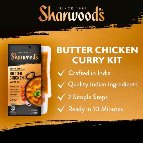 Sharwood's Chef Special Butter Chicken Curry Kit 