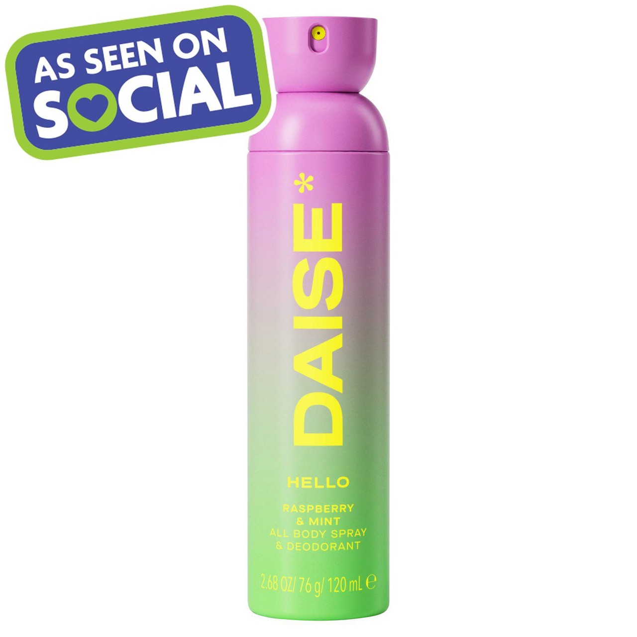 Daise All Body Spray & Deodorant Hello 120ml