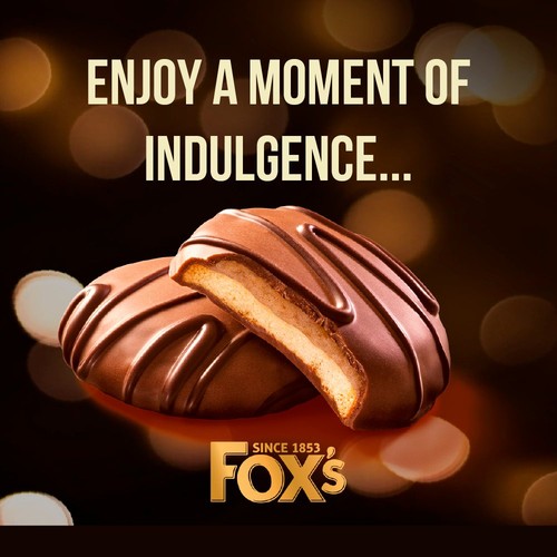 Fox's Biscuits Chocolatey Indulgent Creams Honeycomb   130g