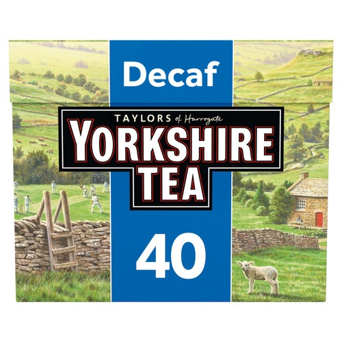 Yorkshire Decaf 40 Tea Bags 