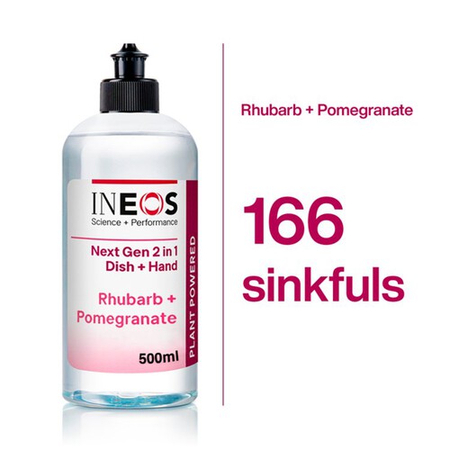 INEOS 2in1 Washing Up Liquid Rhubarb + Pomegranate