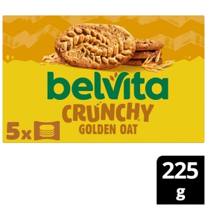 Belvita Golden Oats Cereal Biscuit Snack Bars Multipack 5 x 45g