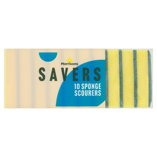 Morrisons Savers Sponge Scourers  