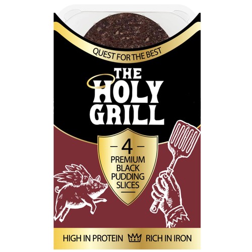 Holy Grill Premium Black Pudding 230g