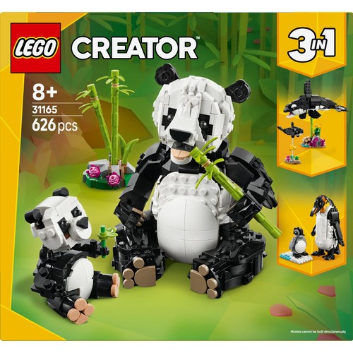 LEGO Creator 3in1 Wild Animals Panda Family 31165 - Morrisons